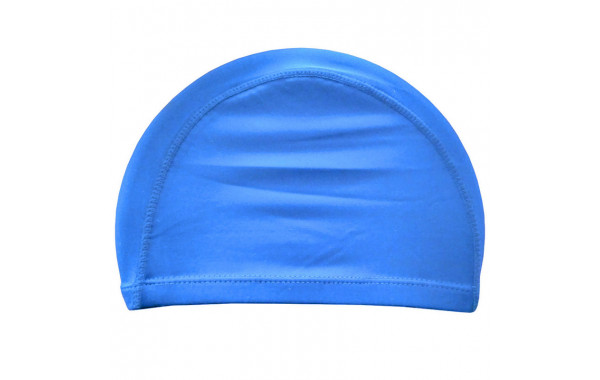 Шапочка для плавания Sportex взрослая текстиль (голубая) C33535 600_380