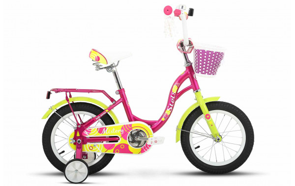 Велосипед 14" Stels Mistery C Z010 LU098816 Розовый\Глубокий 2024 600_380