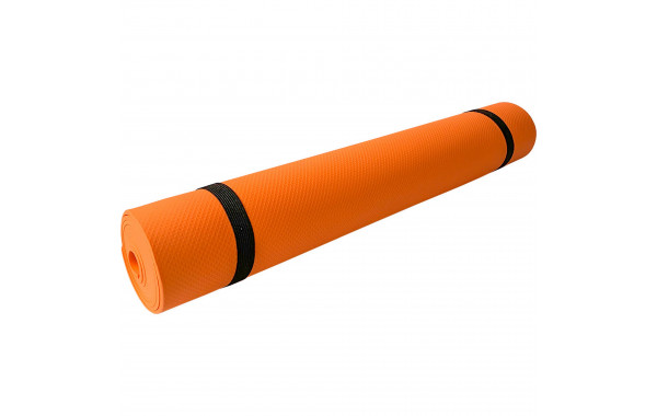 Коврик для йоги ЭВА 173х61х0,5 см Sportex B32215 оранжевый 600_380