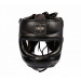 Шлем для единоборств с бампером Clinch Face Guard C149 черно-бронзовый 75_75