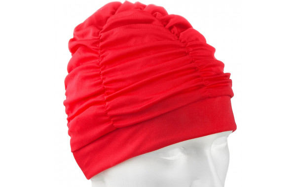 Шапочка для плавания текстильная (лайкра) (красная) Sportex E36889-3 600_380