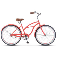 Велосипед 26" Stels Navigator 110 Lady (1-ск) V010 (рама 17) LU088469 Розовый\Коралловый