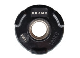 Диск олимпийский обрезиненный D 51 1,25 кг Grome Fitness WP074 черный