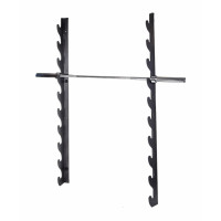 Держатель для 10 олимпийских грифов Original Fit.Tools настенный горизонтальный FT-FWH-10
