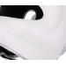 Шлем для единоборств с бампером Clinch Face Guard C149 бело-серебристый 75_75