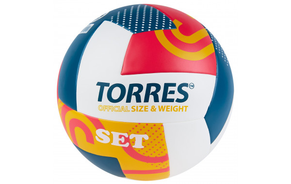 Мяч волейбольный Torres Set V32345 р.5 600_380