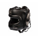 Шлем для единоборств с бампером Clinch Face Guard C149 черно-бронзовый 75_75