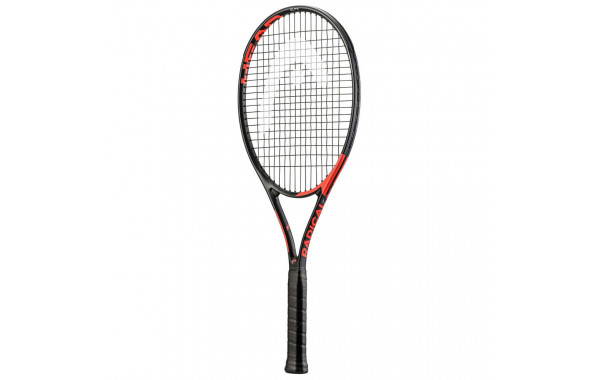 Ракетка для большого тенниса Head Ti. Radical Elite Gr3, 233402, для нач-щих, композит, со струнами, черно-оранже 600_380