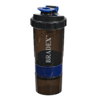 Шейкер Bradex 0,5 л, синий SF 0508
