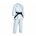 Кимоно для карате подростковое Adidas K999 Shori Karate Uniform Kata WKF белое с черным логотипом 75_75