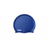 Шапочка для плавания Atemi silicone cap Strong blue TSC1BE синий