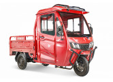 Грузовой электротрицикл RuTrike КАРГО Кабина 1500 60V1000W 022468-2734 красный