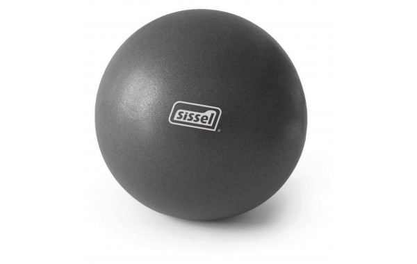 Пилатес-мяч d26см SISSEL Pilates Soft Ball 310.035 серый металлик 600_380