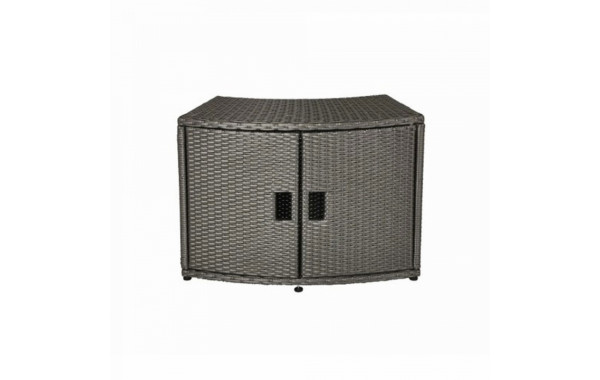 Плетеный шкафчик для хранения (ротанг) - для квадратного СПА MSpa B0303096 600_380