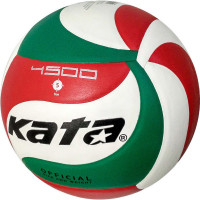 Мяч волейбольный Kata C33281 р.5 бело-зелено-красный