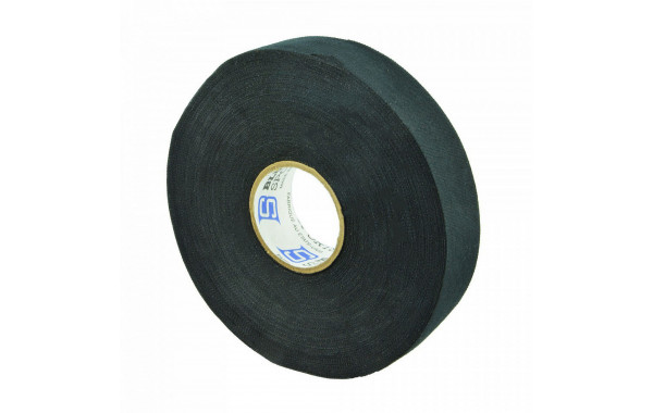 Лента хоккейная Blue Sport Tape Coton Black 603314 черный 600_380