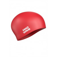 Силиконовая шапочка Mad Wave Long hair silicone M0511 01 0 05W красный