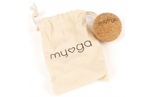 Массажный мяч d5см, пробка Myga Cork Massage Ball RY1346 600_380