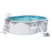 Каркасный бассейн овальный 500х360х120см+насос-фильтр Bestway Hydrium Oval Pool Set 56586 75_75