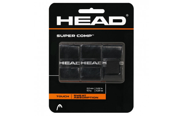 Овергрип Head Super Comp 3 шт 285088-BK черный 600_380