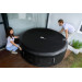 СПА-бассейн 204х70см, 930л, круглый, аэромассаж, led-подстветка MSpa Starry C-ST062 75_75