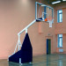 Стойка баскетбольная игровая мобильная складная с гидромеханизмом вынос 165 см, с противовесами Atlet IMP-A18L 75_75