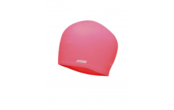Шапочка для плавания Atemi long hair cap Bright red TLH1R красный 600_380