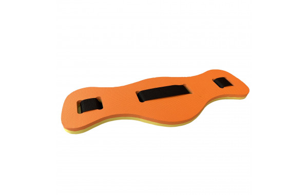 Пояс страховочный для аквааэробики Sportex 2-х цветный, 62х22х2,3см E39341 оранжево\желтый 600_380
