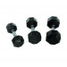 Гантель 25кг Perform Better Rubber Encased Hex Dumbbells 4137-25\BK-25-00 75_75