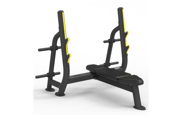 Олимпийская горизонтальная скамья Kraft Fitness линия TWIN KFOFBY 600_380