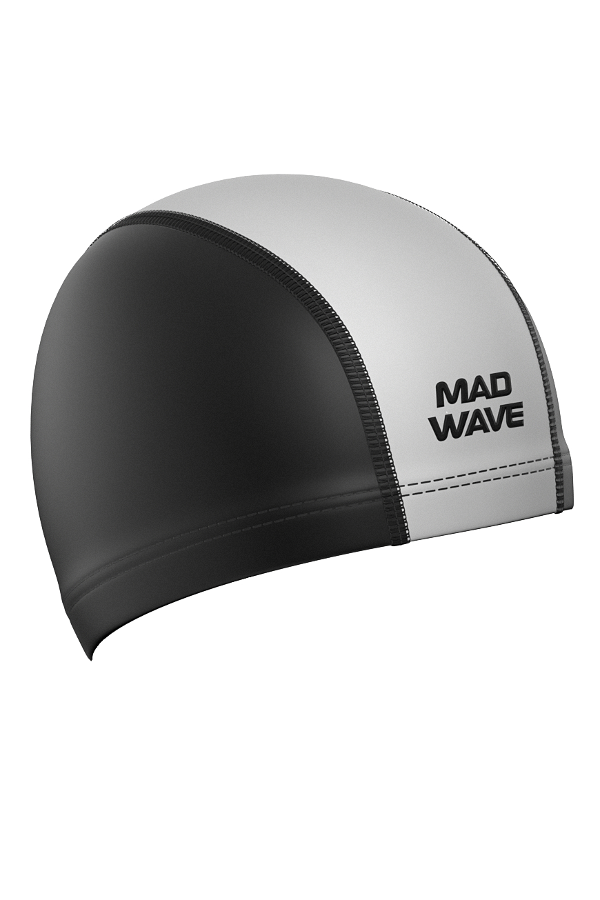 Текстильная шапочка Mad Wave Lycra duotone M0527 02 0 02W белый 870_1305