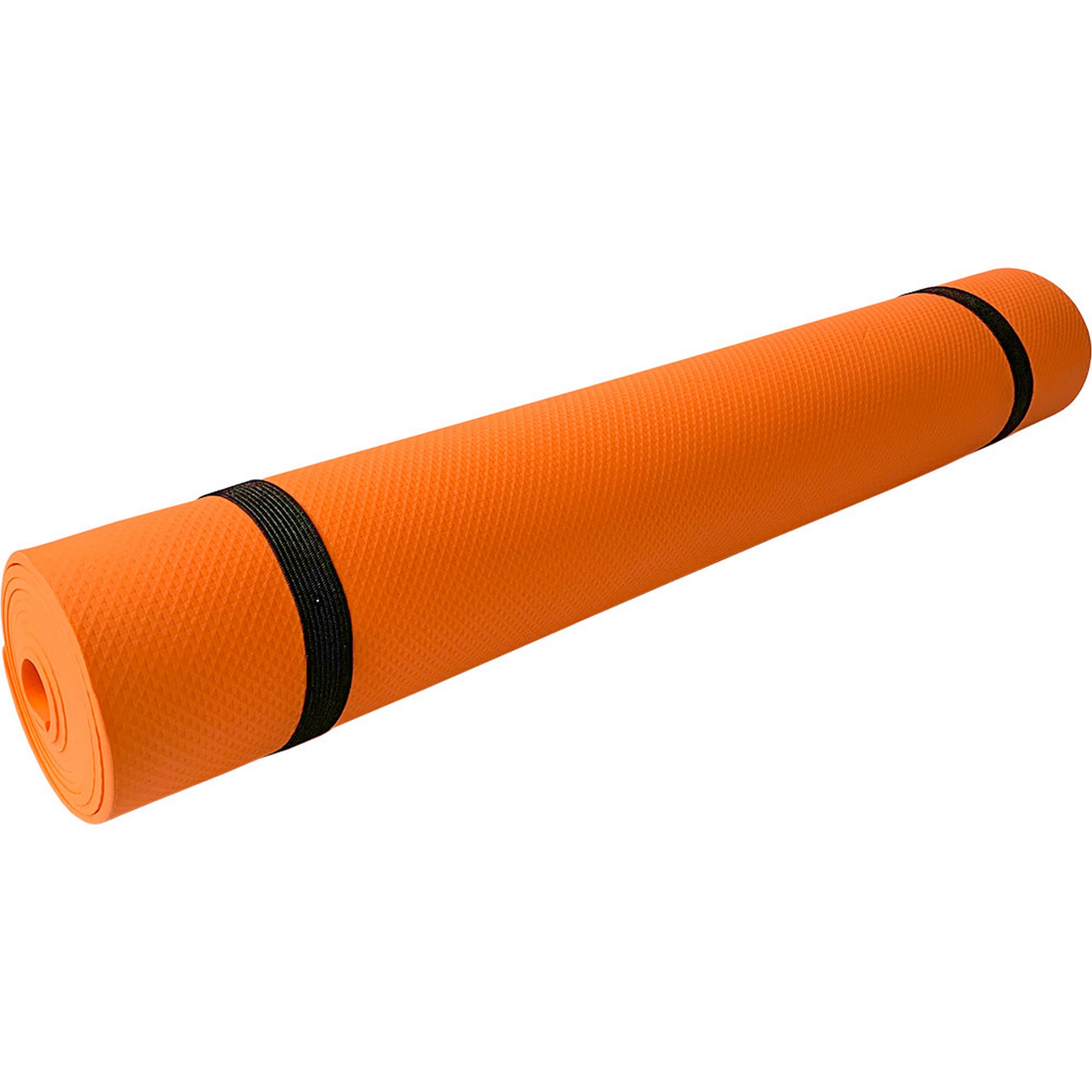Коврик для йоги ЭВА 173х61х0,5 см Sportex B32215 оранжевый 2000_2000