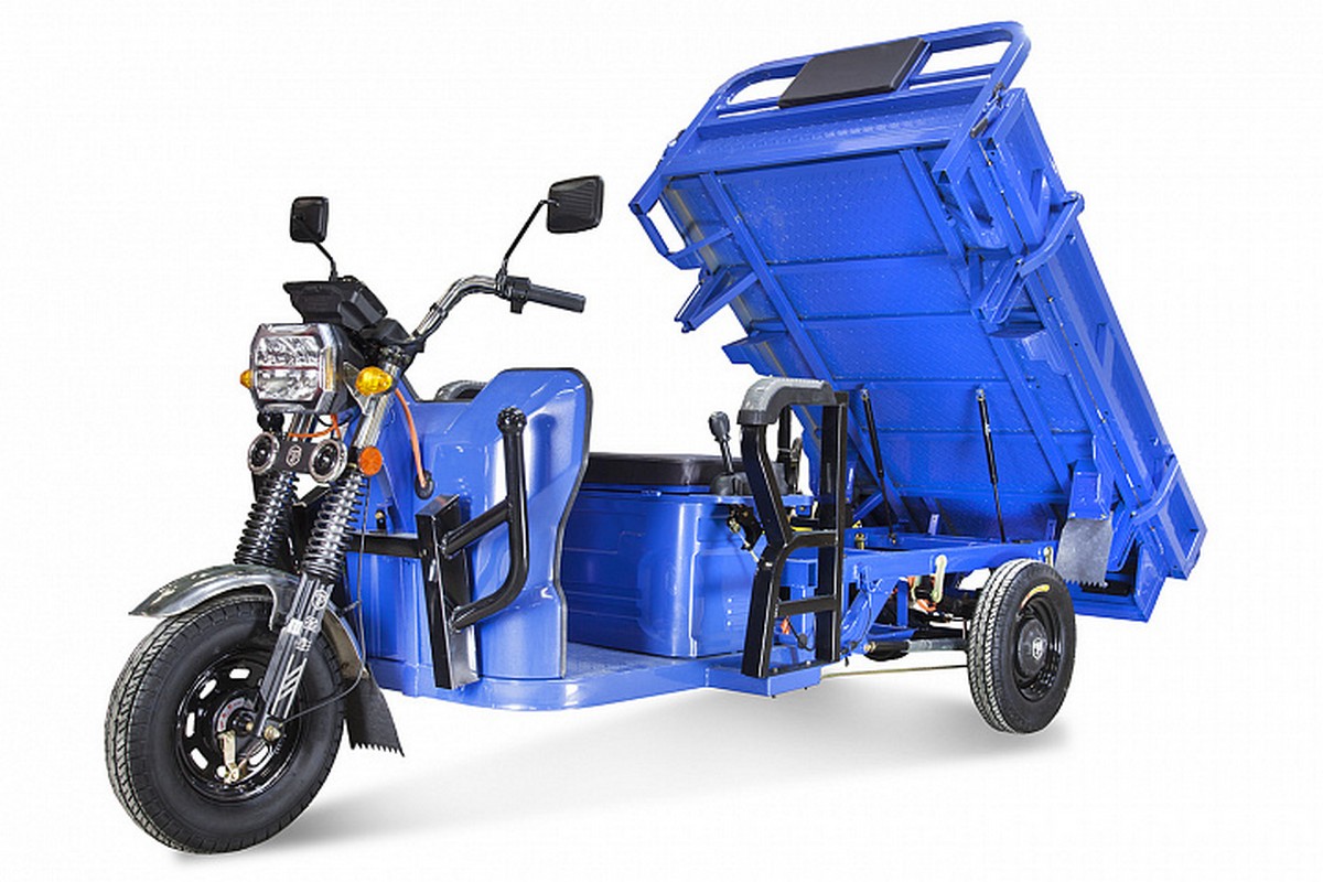 Грузовой электрический трицикл RuTrike Габарит 1700 60V1200W 024761-2817 красный 1200_800