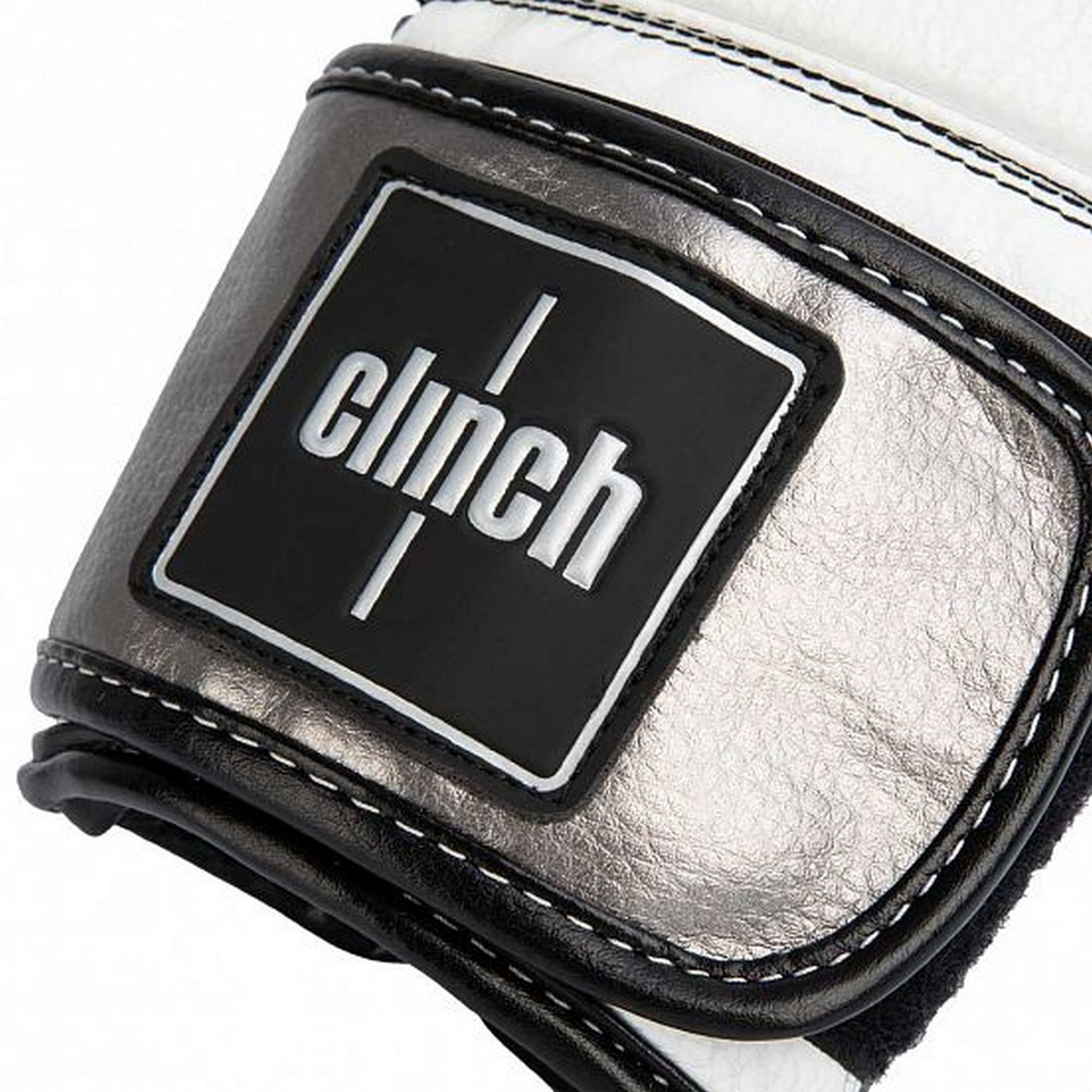 Перчатки боксерские Clinch Punch 2.0 C141 бело-черно-бронзовый 2000_2000