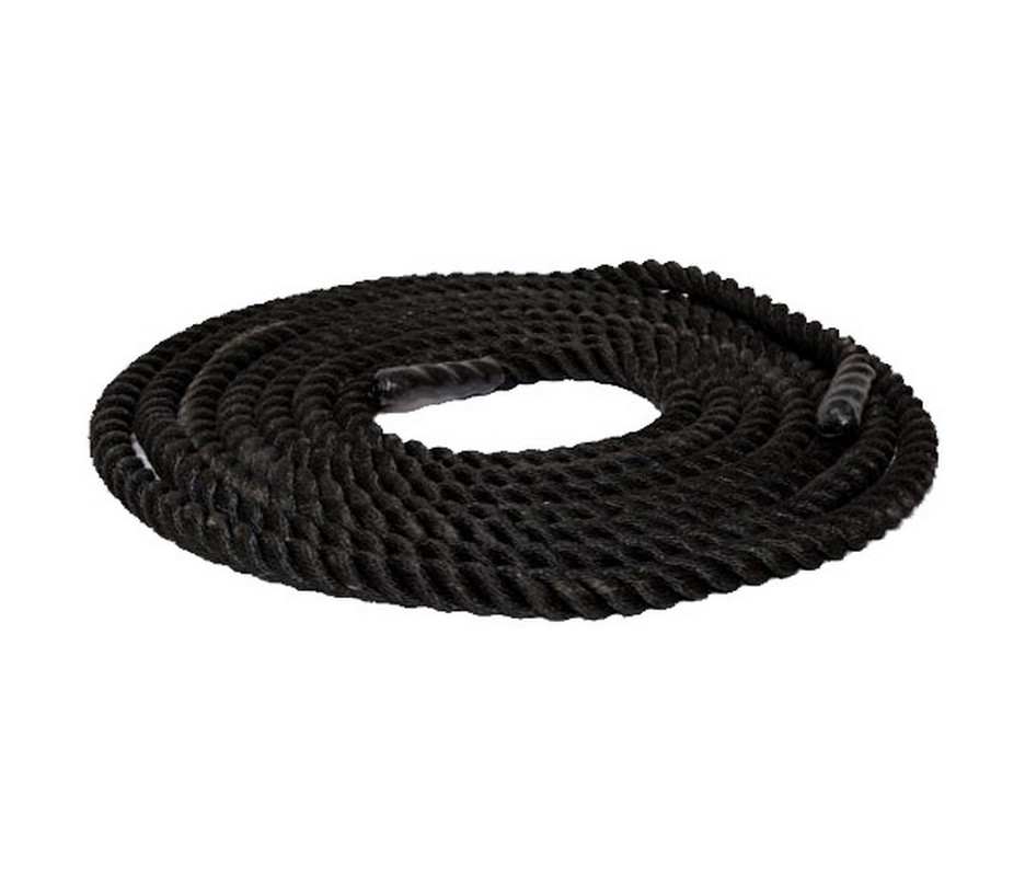 Тренировочный канат Perform Better Training Ropes 15m 4085-50-Black 18 кг, черный 936_800