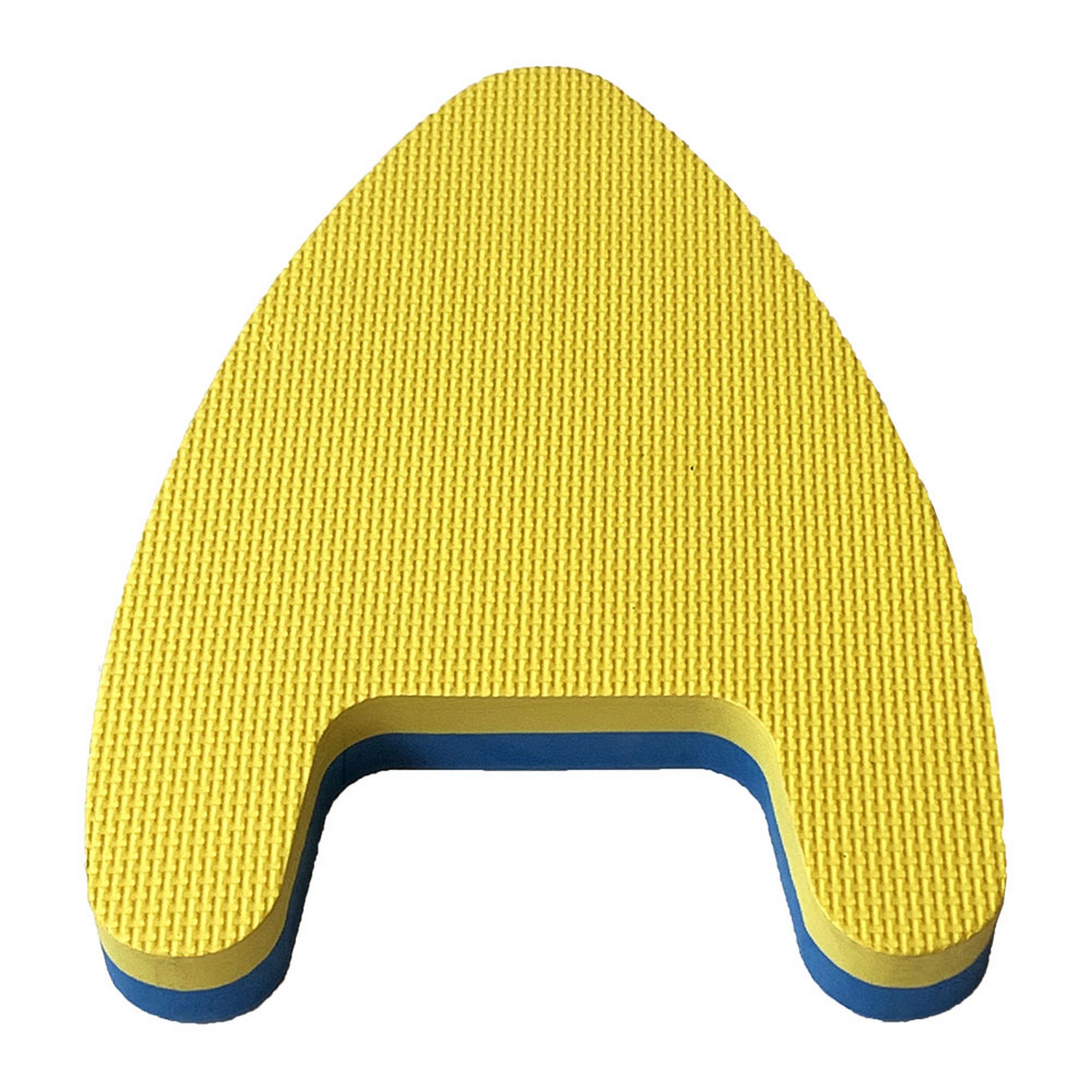 Доска для плавания Sportex 2-х цветная с ручками, 28х38х4,5 см E39335 желто\синий 2000_2000