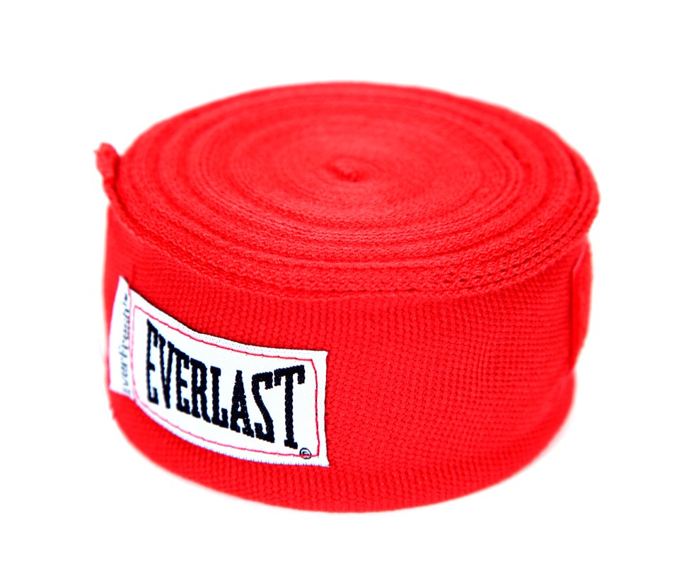 Бинты 4,55м 23 Everlast 4456NRD красный 960_800