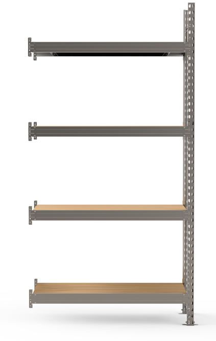 Стеллаж Metall Zavod SGR-V-Zn-ДСП 1264-2,5-DS 250х120х60см 423_668