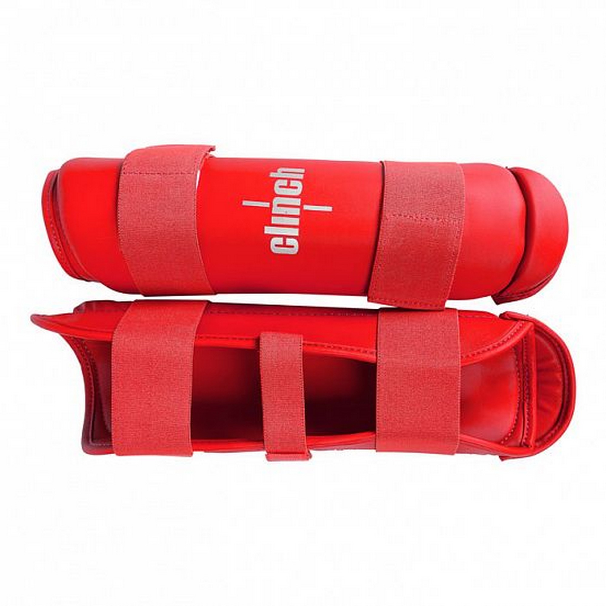 Защита голени Clinch Shin Guard Kick C522 красный 2000_2000