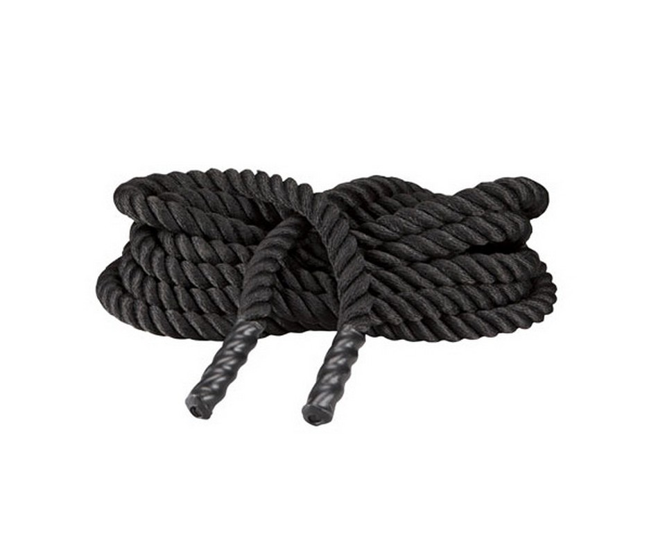 Тренировочный канат Perform Better Training Ropes 12m 4085-40-Black 8 кг, диаметр 2,54 см, черный 936_800