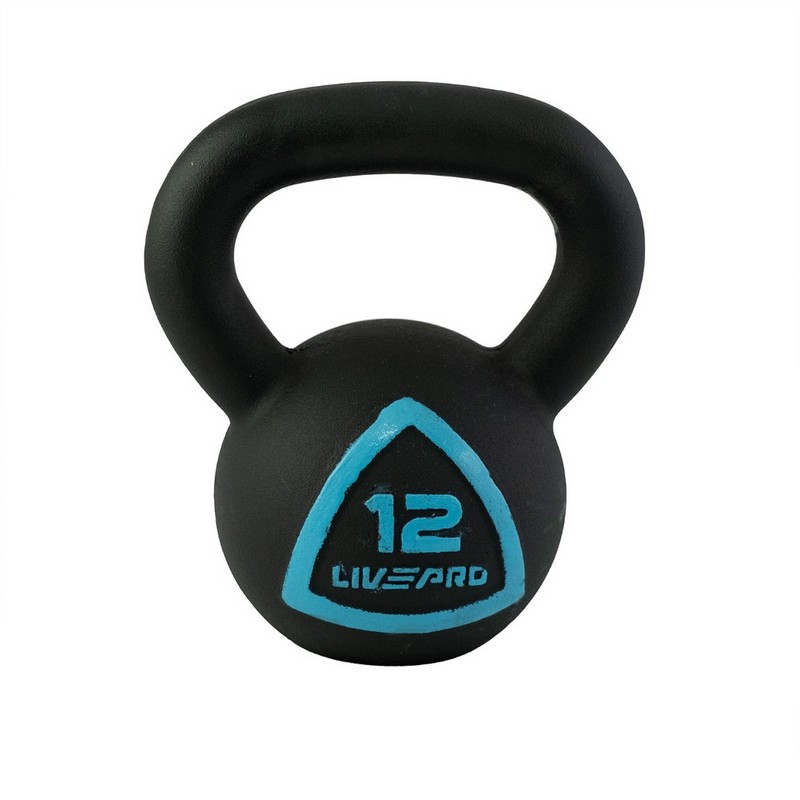 Чугунная гиря 12кг Live Pro Solid Cast Iron Kettlebell LP8041-12 800_800