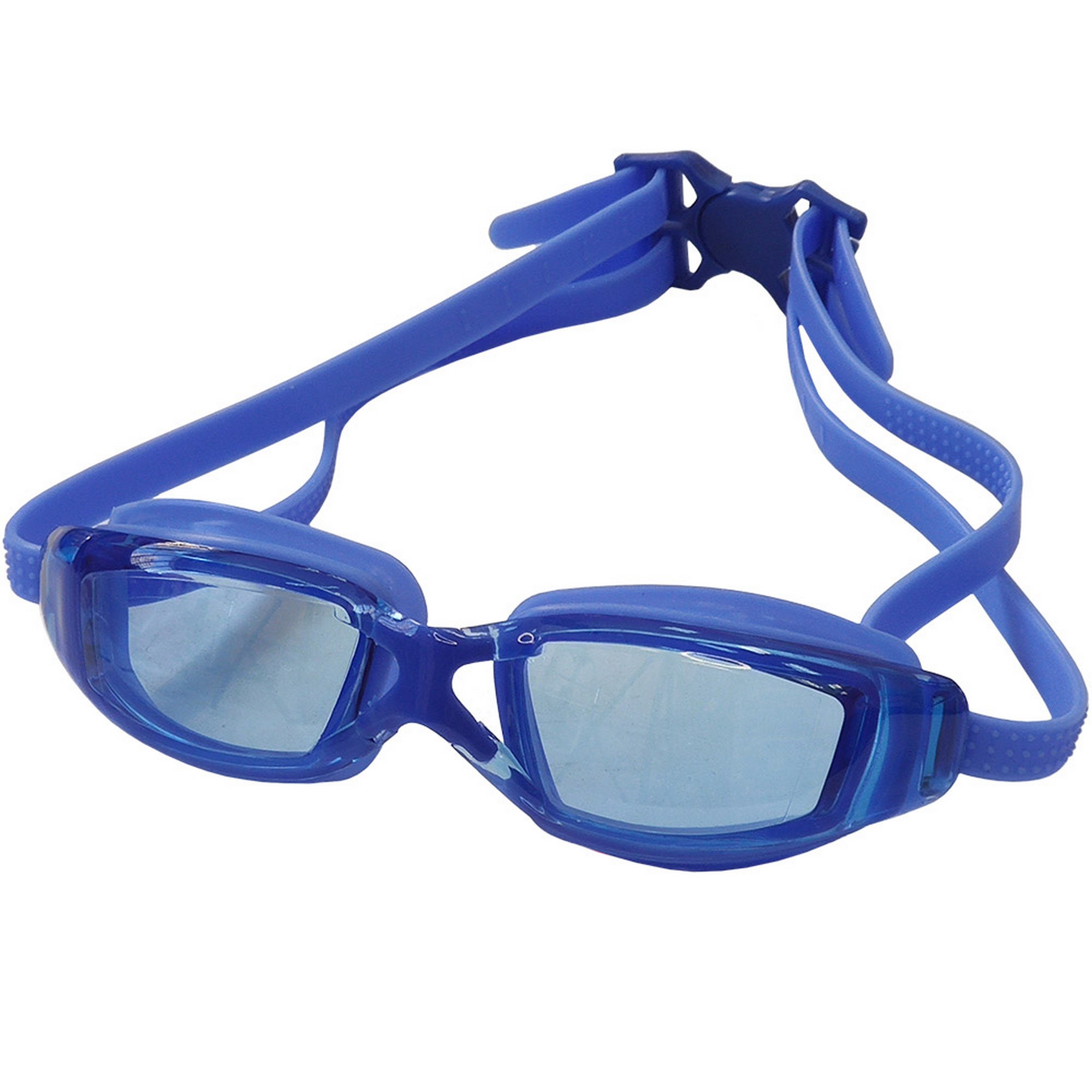 Очки для плавания Sportex взрослые E38895-1 синий 2000_2000