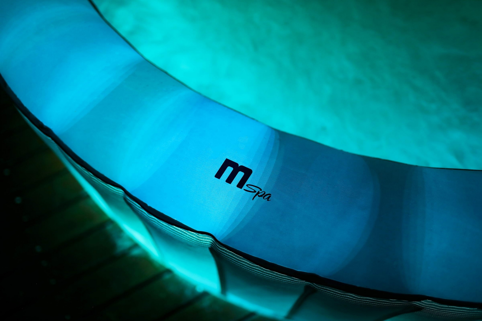 СПА-бассейн 204х70см, 930л, круглый, аэромассаж, led-подстветка MSpa Starry C-ST062 2000_1333