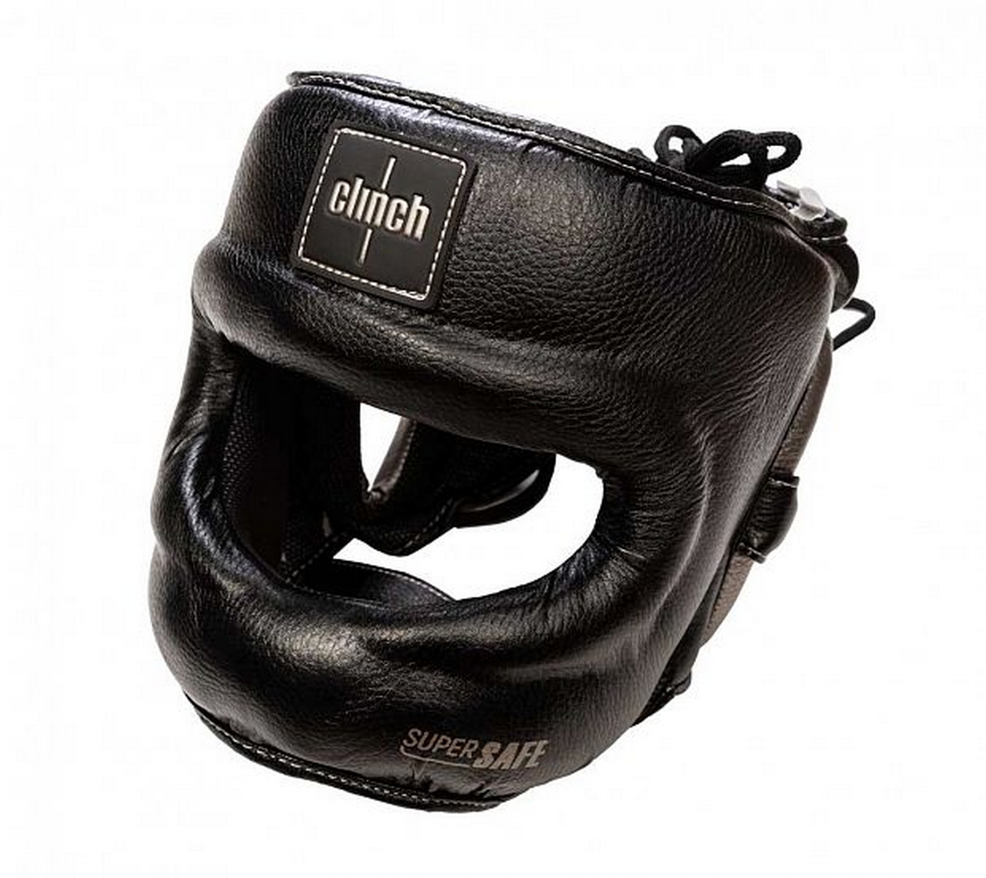 Шлем для единоборств с бампером Clinch Face Guard C149 черно-бронзовый 2000_1781