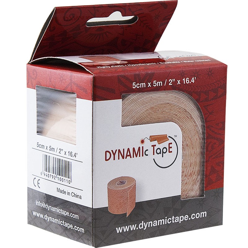 Тейп динамический Dynamic Tape DT50PL телесный со светлым тату 800_800