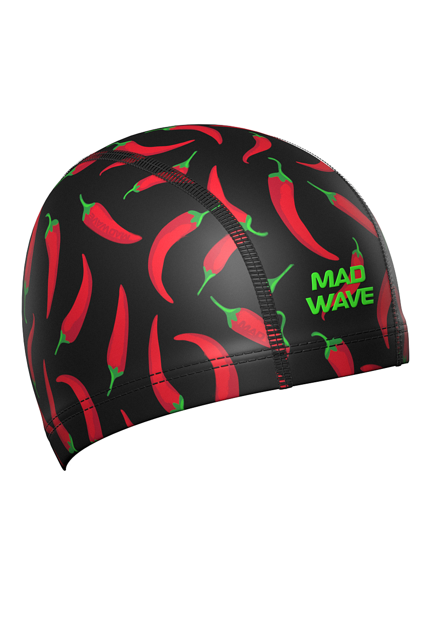 Текстильная шапочка Mad Wave Lycra printed M0527 03 0 05W красный 870_1305