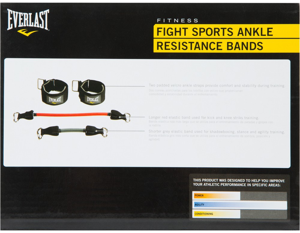 Эспандер для ног Everlast Ankle Resistance 6350RG 1000_778