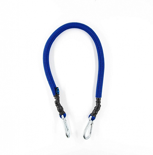 Амортизатор с карабинами Flex disc Flex Cord HF\FD7016 длина 41 см, синий 505_513