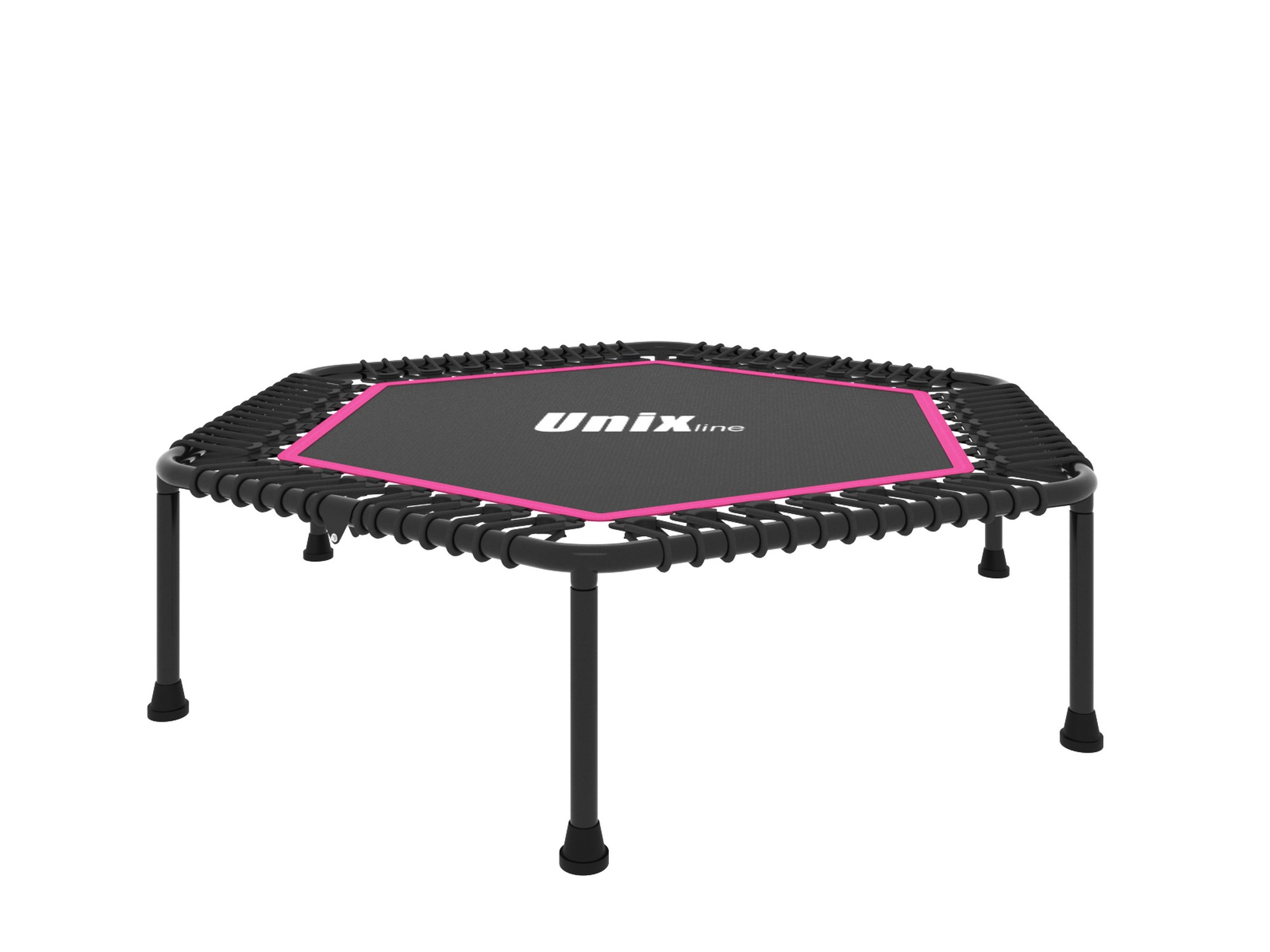 Батут Unix Line FITNESS Lite TR130FITWHP Pink (130 cm) 2000_1500