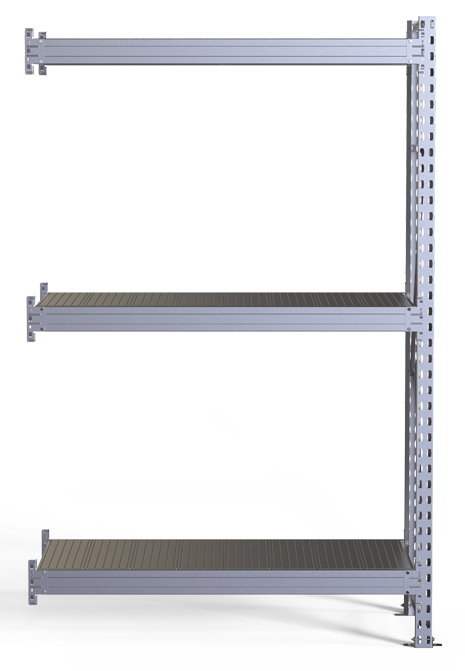 Стеллаж Metall Zavod SGR-V-Zn-ДСП 1263-2,0-DS 200х120х60см 465_671